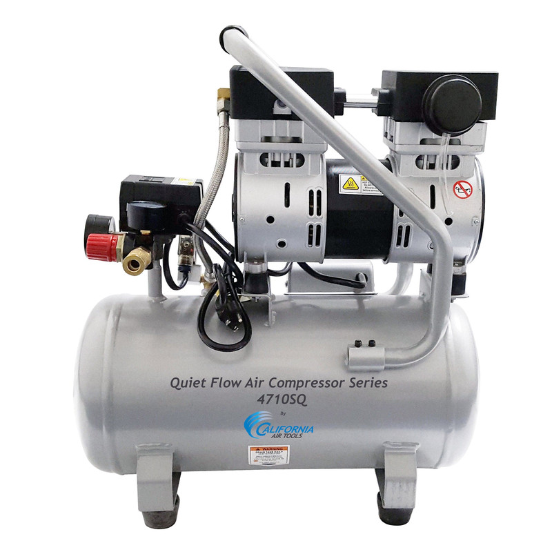 4.7 Gallon Oil-Free Steel Tank Air Compressor - 1 HP